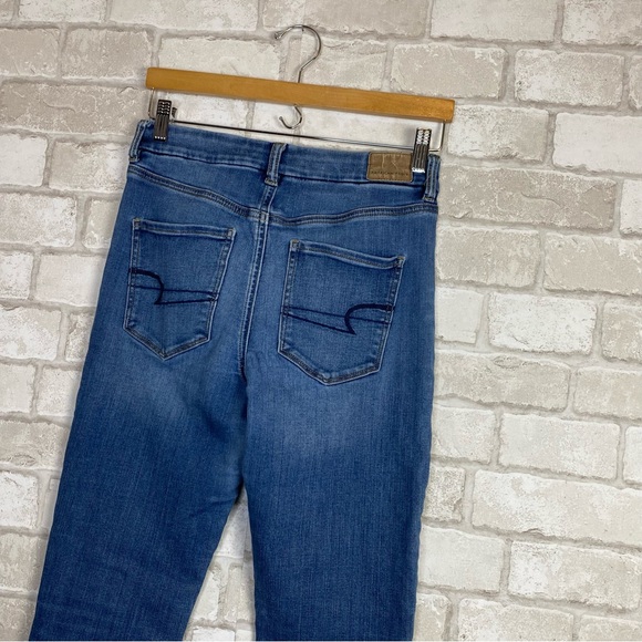 American Eagle Outfitters Curvy High Rise Jeggings Size 6 - Picture 7 of 16